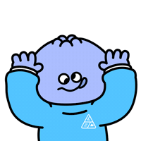 Mocking Funny Face Sticker by Kudaberi