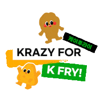 Happy Korean Sticker by K Fry My