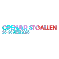 Festival Sg Sticker by OpenAir St.Gallen