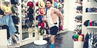 jared leto happy dance GIF