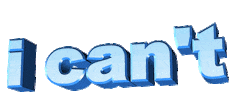 i cant Sticker by AnimatedText