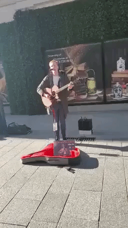 Hozier Tips Busker Performing 'Take Me to Church' on Dublin Street