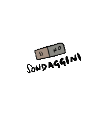 Nuagesinconnues nuagesinconnues sondaggini Sticker