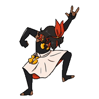 Cartoon Rocking Sticker