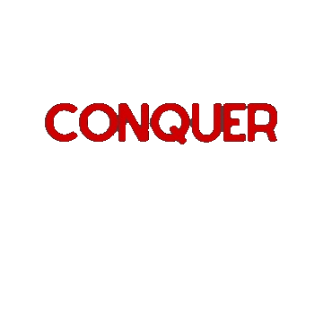 We Conquer Sticker by CrossFit Conquest