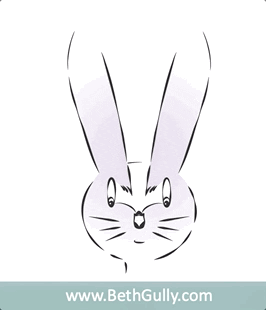 b3thgully giphyupload bunny jesus easter GIF