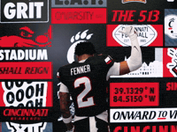 Football GIF by Cincinnati Bearcats