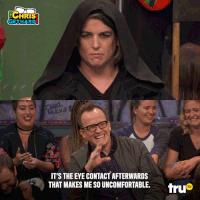 the chris gethard show stare GIF by truTV