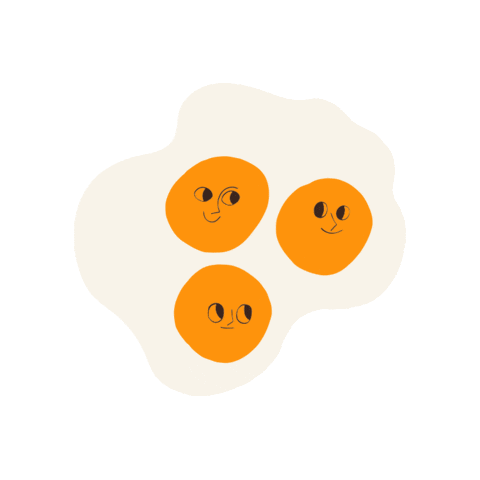 Breakfast Croissant Sticker by Halcyon Nights