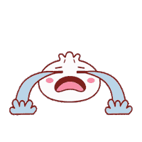 Food Crying Sticker