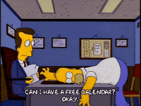 scared homer simpson GIF