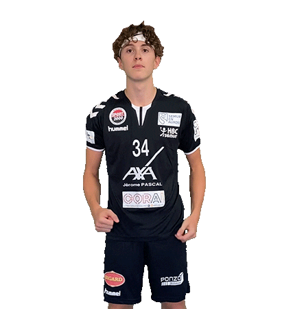 Hand Happy Dance Sticker by Montfermeil Handball