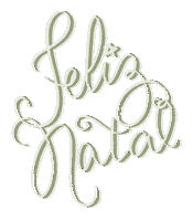Flourishing Feliz Natal Sticker