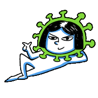 Art Kid Sticker by peeyong