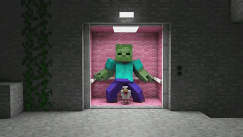 gangnam style zombie GIF