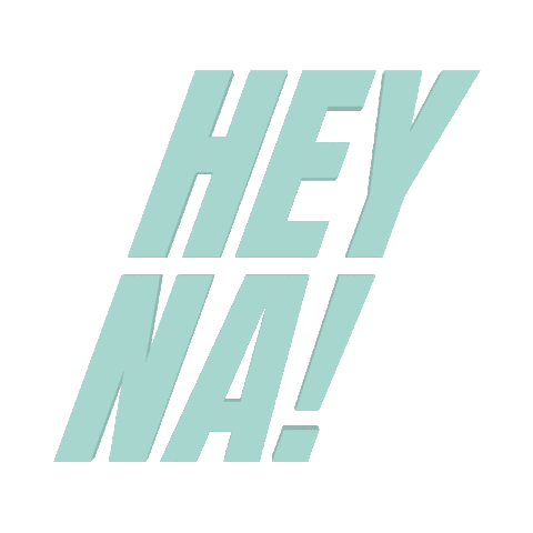 Hey Na Logo Sticker by HEY NA!