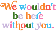 thanks thank you Sticker by ban.do
