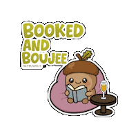 Mood Bookworm Sticker