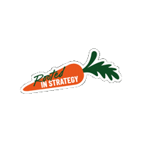Carrot Strategy Sticker by ZanahoriaStudio