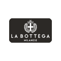 labottegamilanese lbm labottega la bottega la bottega milanese Sticker