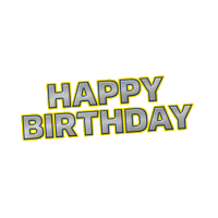 Happy Birthday Sticker by Eugen Wahner GmbH