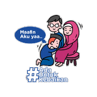 Sorry Ramadan Sticker by XL Axiata