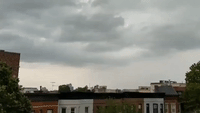 Lightning Strike Caught on Camera as Storm Rolls Over Brooklyn