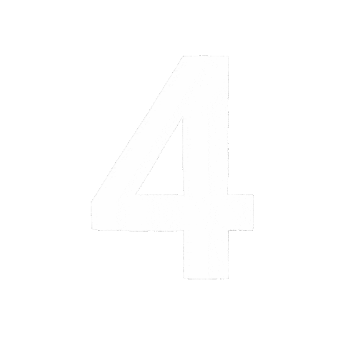 Doodle Number Sticker by Huddl Studio