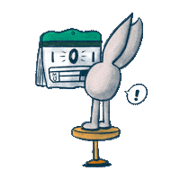Zero Day Calendar Sticker by Oatbedient