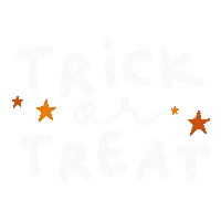 Trick Or Treat Halloween Sticker