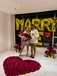 endira proposal engaged marry me fiance GIF