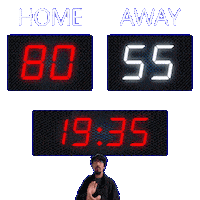 55 Away Sticker