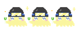 Pixel Sonny Sticker