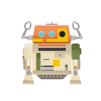 Star Wars Illustration Sticker