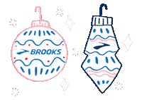 Ornaments Runhappy Sticker by Brooks Running