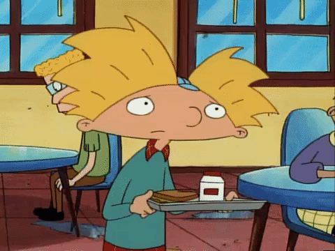 hey arnold nicksplat GIF