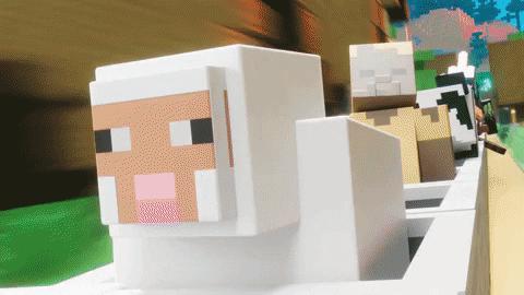 On My Way Yes GIF by Minecraft
