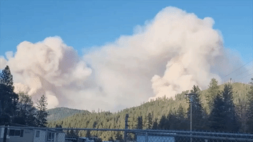 Yeti Fire Nears 8,000 Acres in Northern California