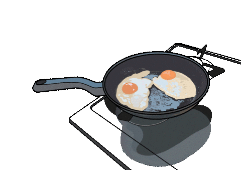 Frying Pan Sticker