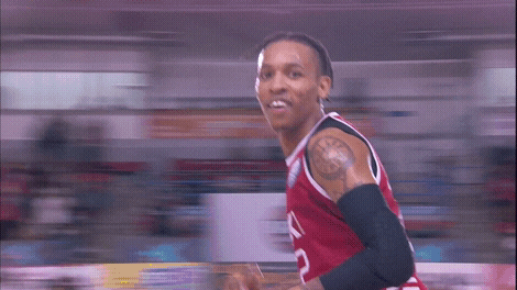 Sport Celebration GIF by Basketball Champions League