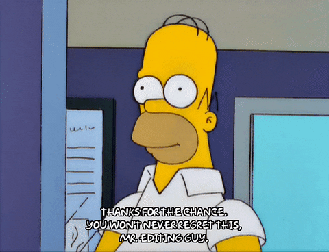 happy homer simpson GIF
