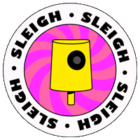 Sl3igh sleighpaint paintsleigh Sticker