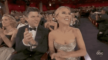 Scarlett Johansson Oscars GIF by The Academy Awards