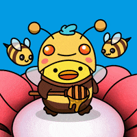 digitalducks stabby quacks cartoon duck digital ducks GIF