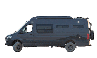 OutsideVan vanlife overland van life sprinter Sticker