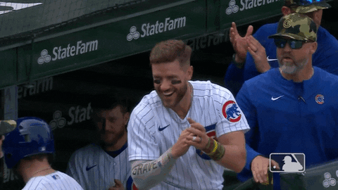 Chicago Cubs Sport GIF by MLB