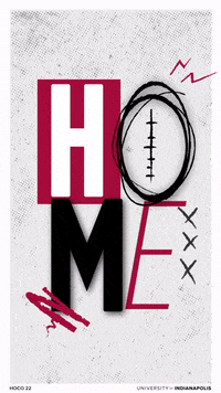 Football Home GIF by University of Indianapolis