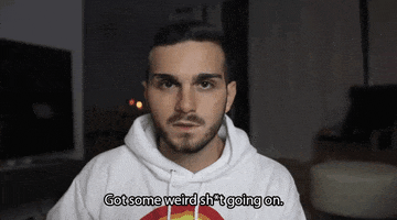much wtf confused weird strange GIF
