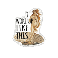 Wake Up Morning Sticker