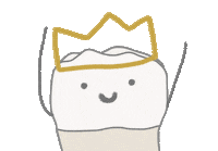 Dental Crown Sticker